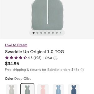 Love to Dream Green Sleep Sack Pajamas Cozy Comfort